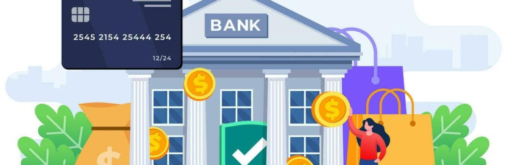 digital-banking-flat-illustration-concept-bank-transaction-card-payment-bank-investment-online-banking-vector